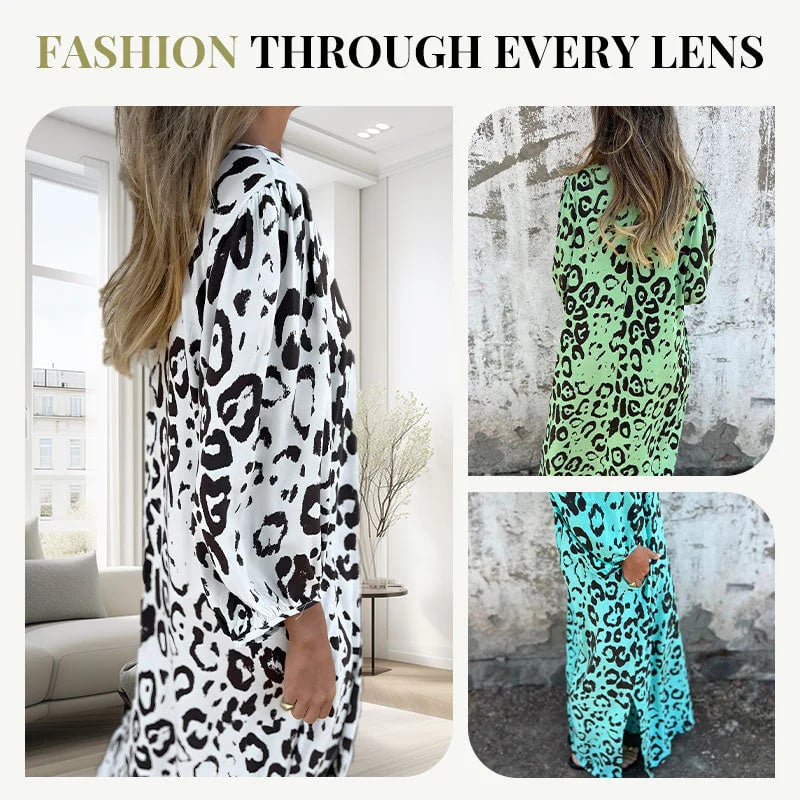 đź’–Safari Chic Leopard Dress