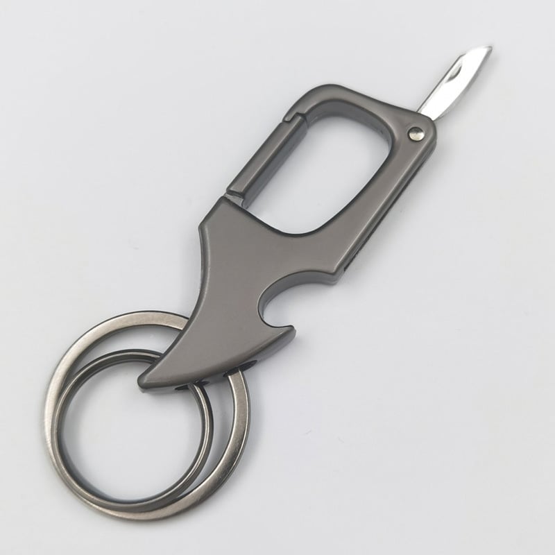 villow-🔥49% OFF🔥Multifunctional pendant bottle opener metal double ring key chain