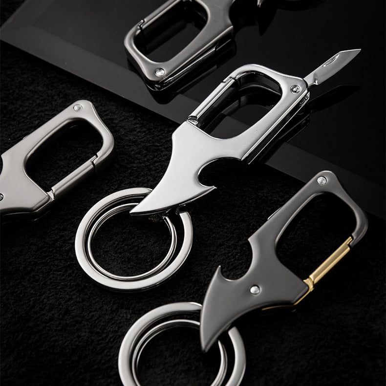 villow-🔥49% OFF🔥Multifunctional pendant bottle opener metal double ring key chain