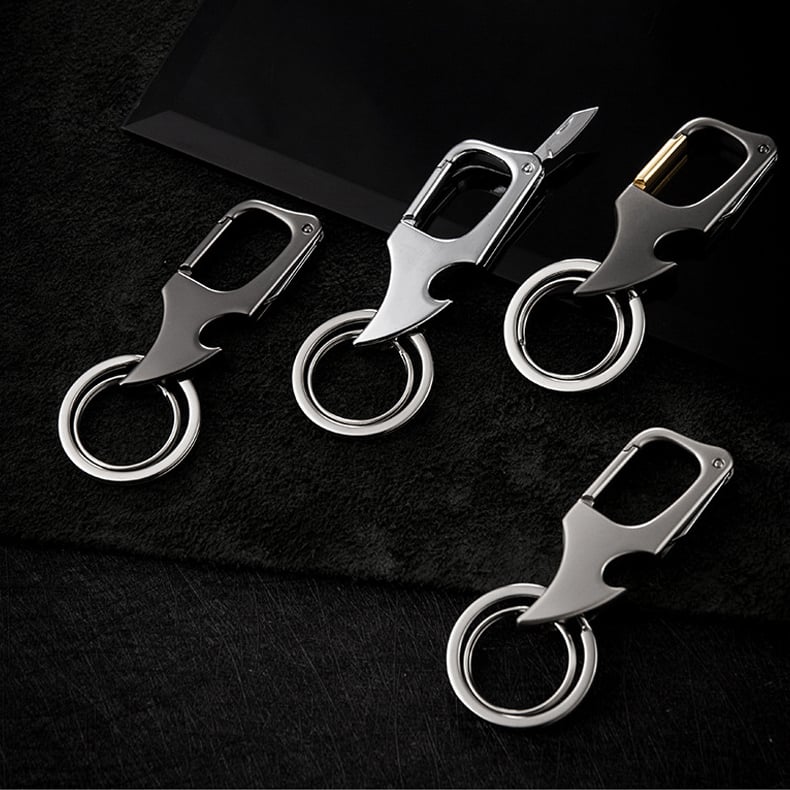 villow-🔥49% OFF🔥Multifunctional pendant bottle opener metal double ring key chain