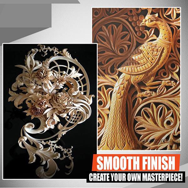 5-piece woodcarving drill bit sets