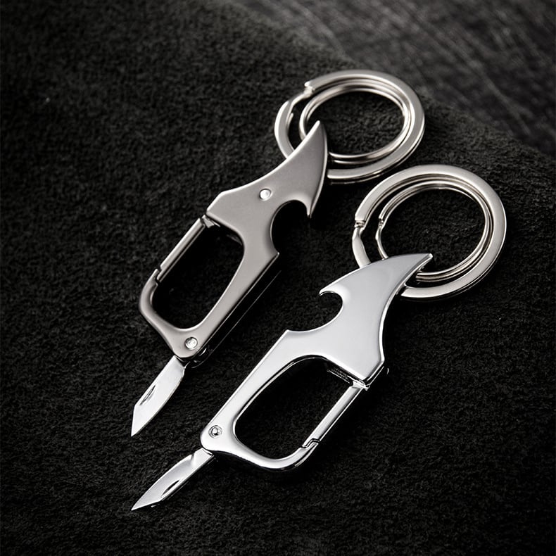 villow-🔥49% OFF🔥Multifunctional pendant bottle opener metal double ring key chain