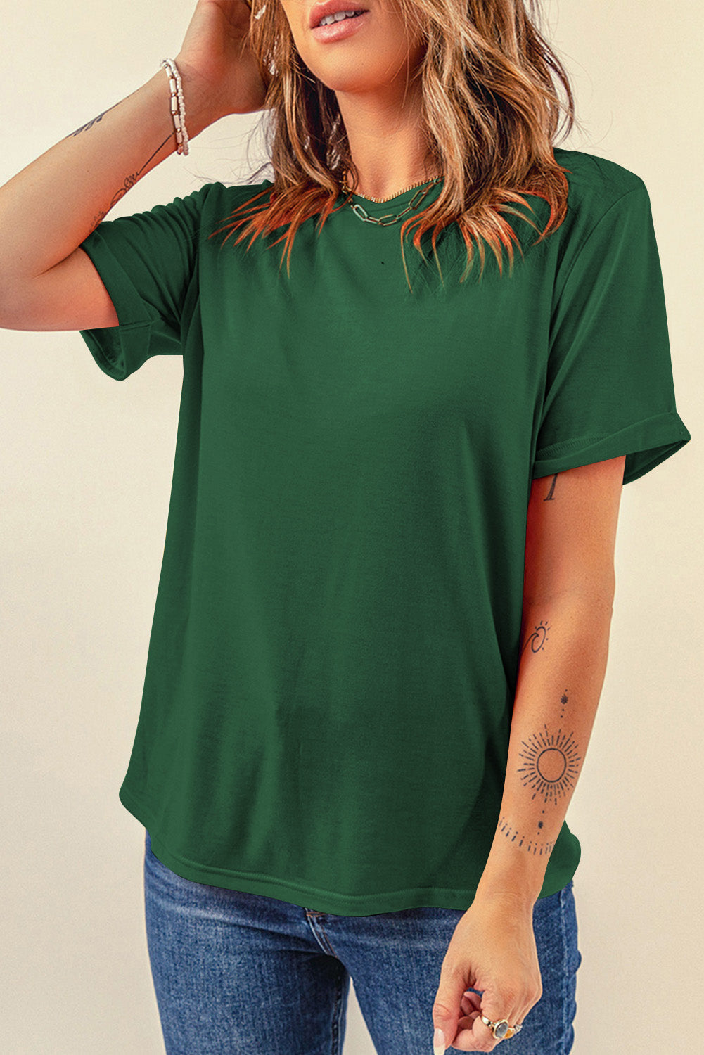 Basic White Short Sleeve Shirt