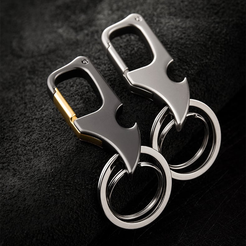 villow-🔥49% OFF🔥Multifunctional pendant bottle opener metal double ring key chain