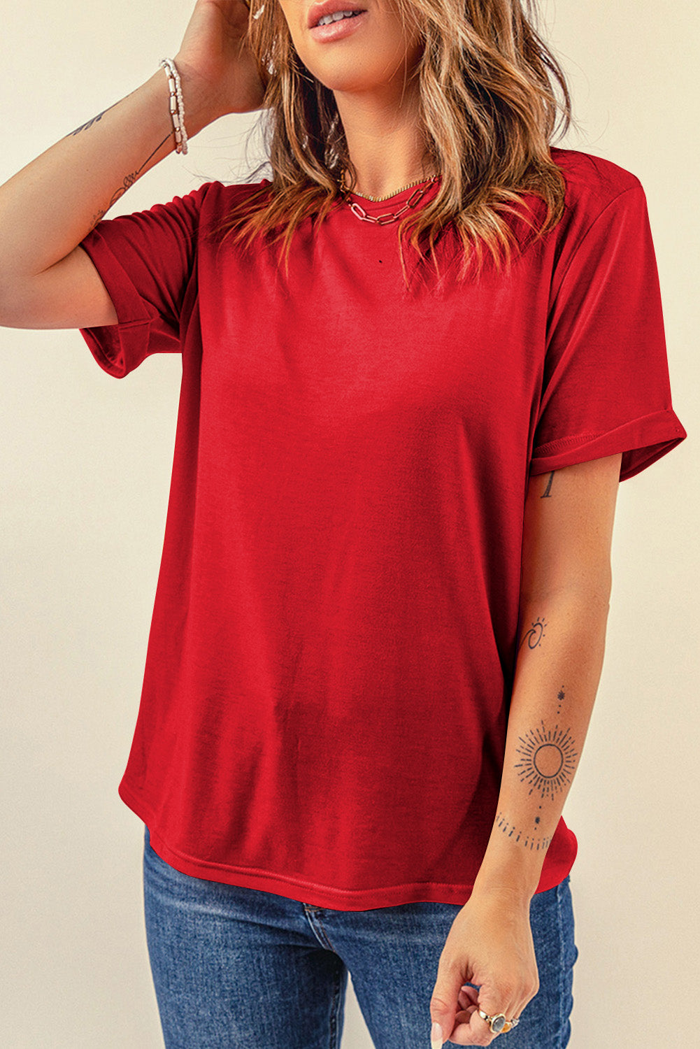 Basic White Short Sleeve Shirt