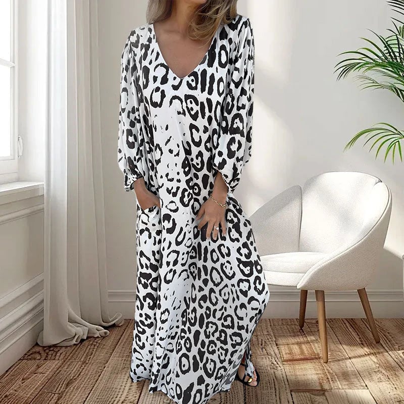 đź’–Safari Chic Leopard Dress