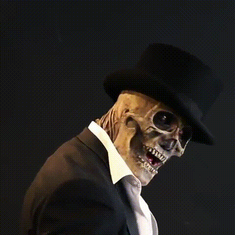villow-🎃75%OFF Early-Halloween Flash Sale❗The latest skeleton biochemical mask