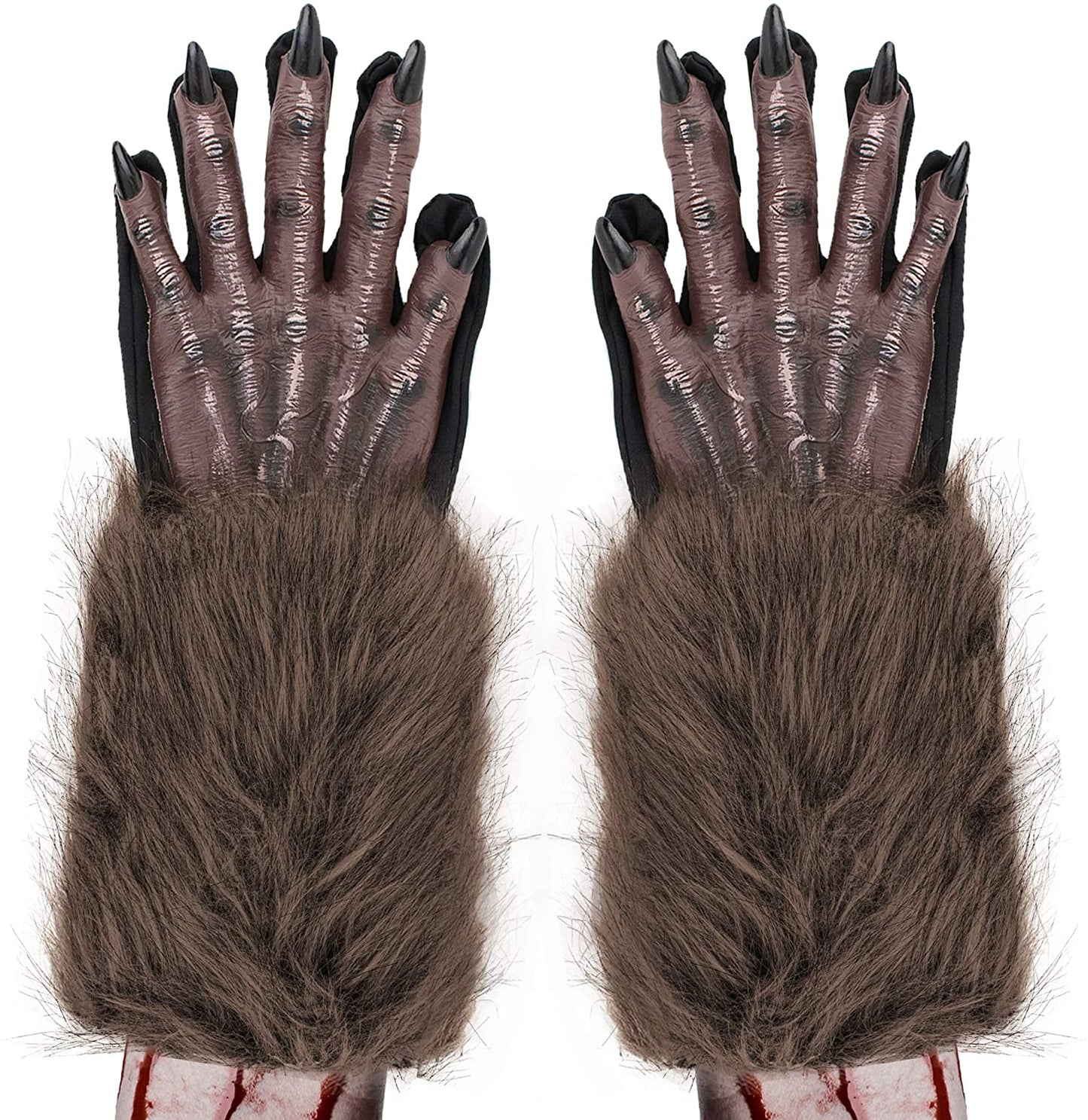 villow-Werewolf Headwear Glowing Eyes Movable Costume Mask-💖Buy 2 Free Shipping