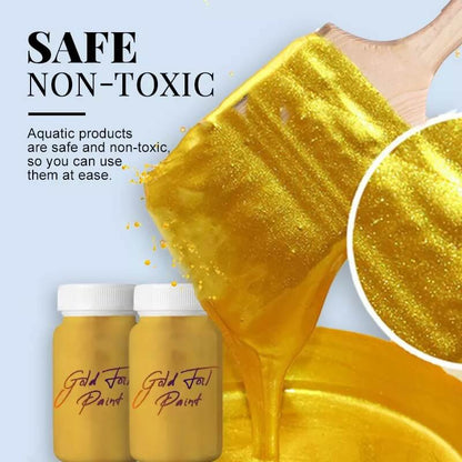 villow-🔥Hot Sale🔥Water-based Glitter Bronzing Paint