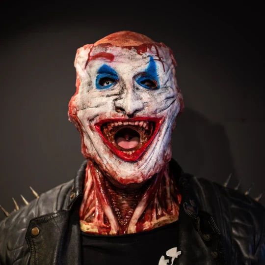 villow-☠️”Joker or Ghost Rider“ Mask--Tear-off type, With Movable Jaw