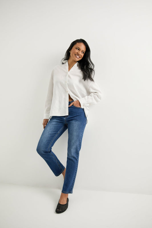 Villow Easy Straight Jean – True Blue