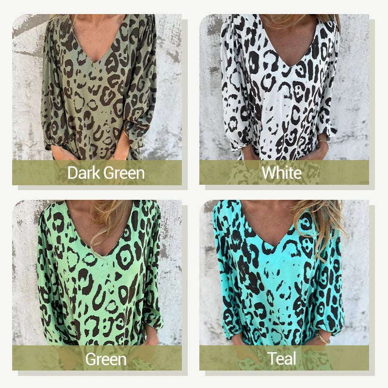 💖Safari Chic Leopard Dress