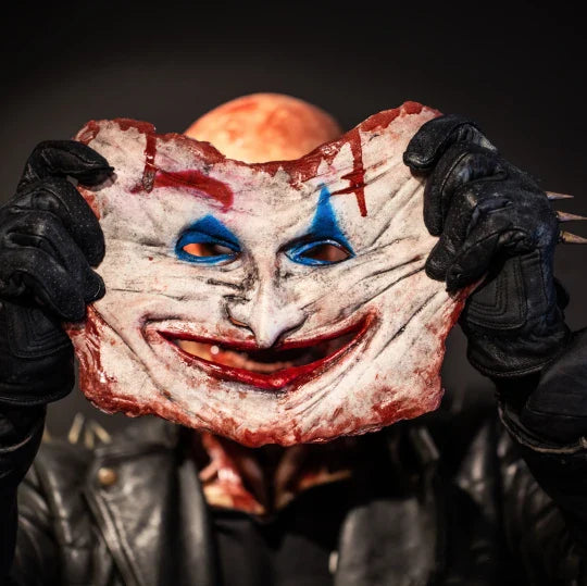 villow-☠️”Joker or Ghost Rider“ Mask--Tear-off type, With Movable Jaw
