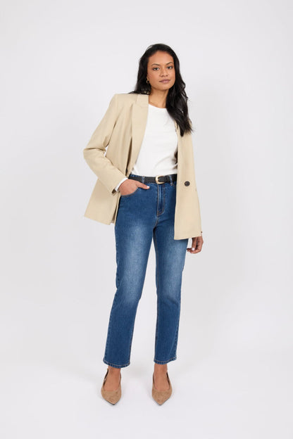 Villow Easy Straight Jean – True Blue