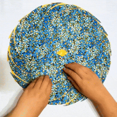 villow-Unique Woven Placemat Template - With Instructions