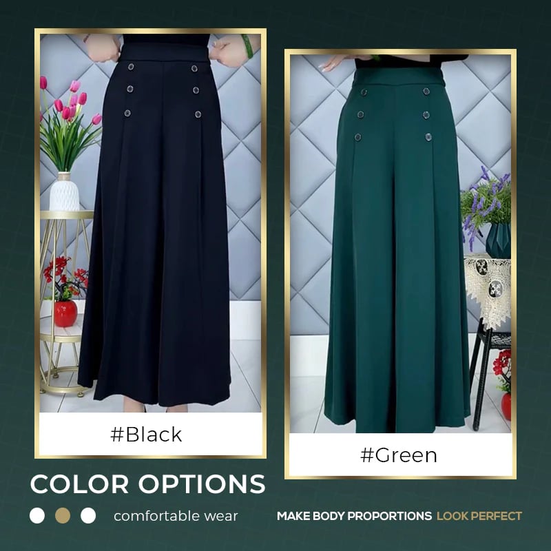 villow-🔥 49% OFF - [Comfort and Slim] Stylish Pleated Wide-leg Pants