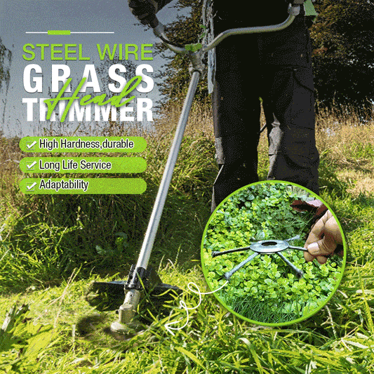 villow-🔥53% OFF🎁Steel Wire Grass Trimmer Head
