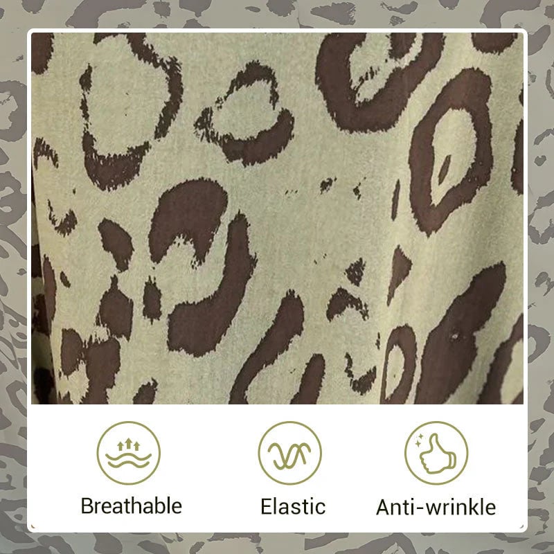 💖Safari Chic Leopard Dress