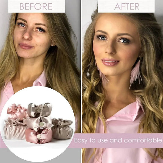 villow-Satin Heatless Curling Set