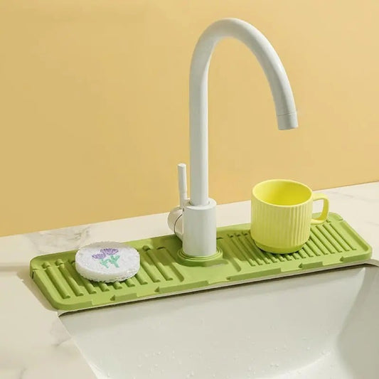 villow-🎅 Faucet Guard & Draining Mat