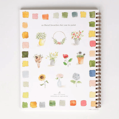 🖼️Beginner-Friendly💕 Watercolor Workbook