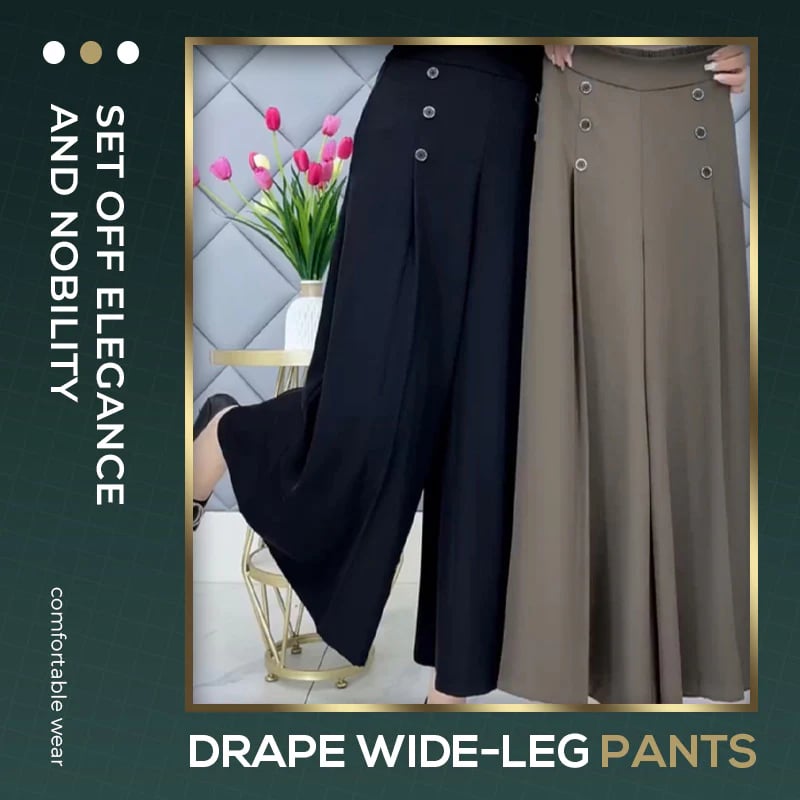 villow-🔥 49% OFF - [Comfort and Slim] Stylish Pleated Wide-leg Pants