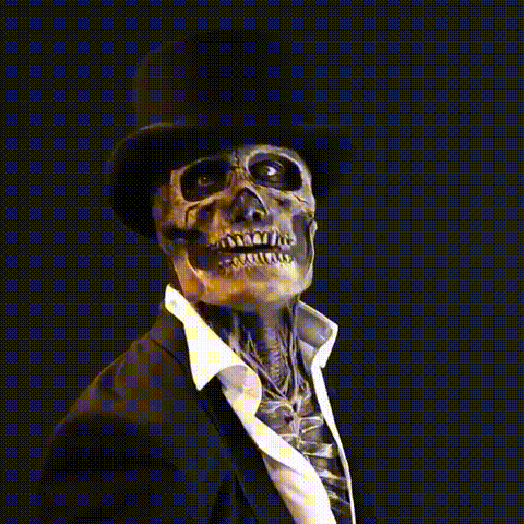 villow-🎃75%OFF Early-Halloween Flash Sale❗The latest skeleton biochemical mask