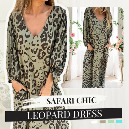 💖Safari Chic Leopard Dress