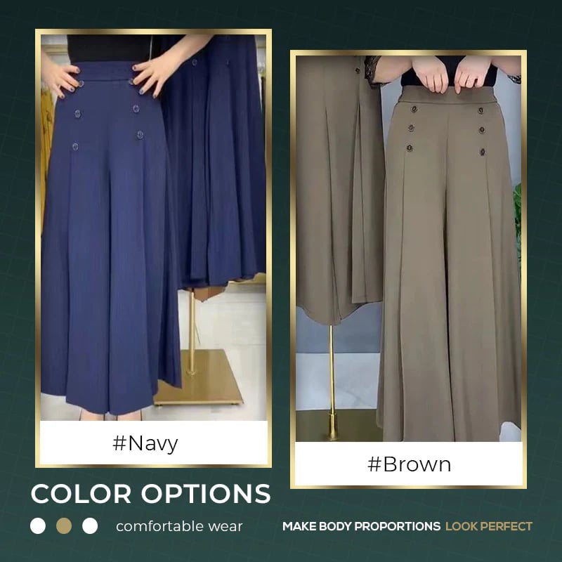villow-🔥 49% OFF - [Comfort and Slim] Stylish Pleated Wide-leg Pants