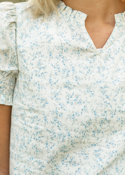 Dempsey Floral Puff Sleeve Top