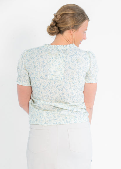 Dempsey Floral Puff Sleeve Top