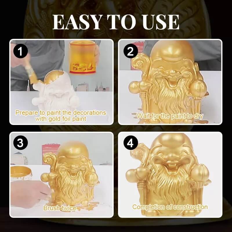 villow-🔥Hot Sale🔥Water-based Glitter Bronzing Paint