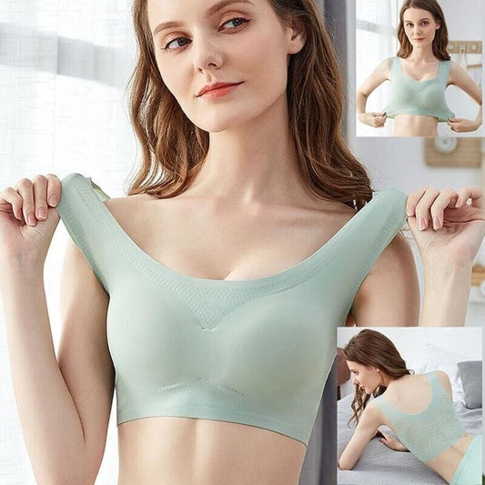 villow-🔥Promotion 50% OFF🔥-ULTRA-THIN PLUS SIZE ICE SILK COMFORT BRA